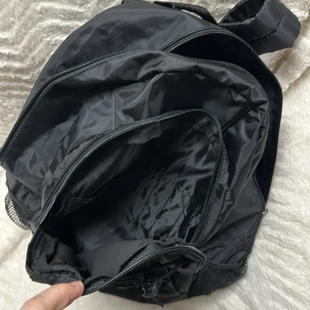 Black Unisex Backpack